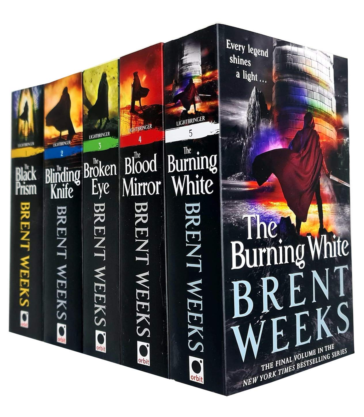 The Lightbringer Series, by Brent Weeks