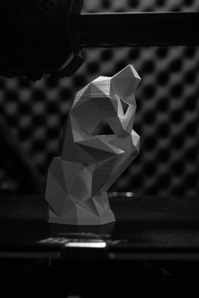 The Thinker Low Poly